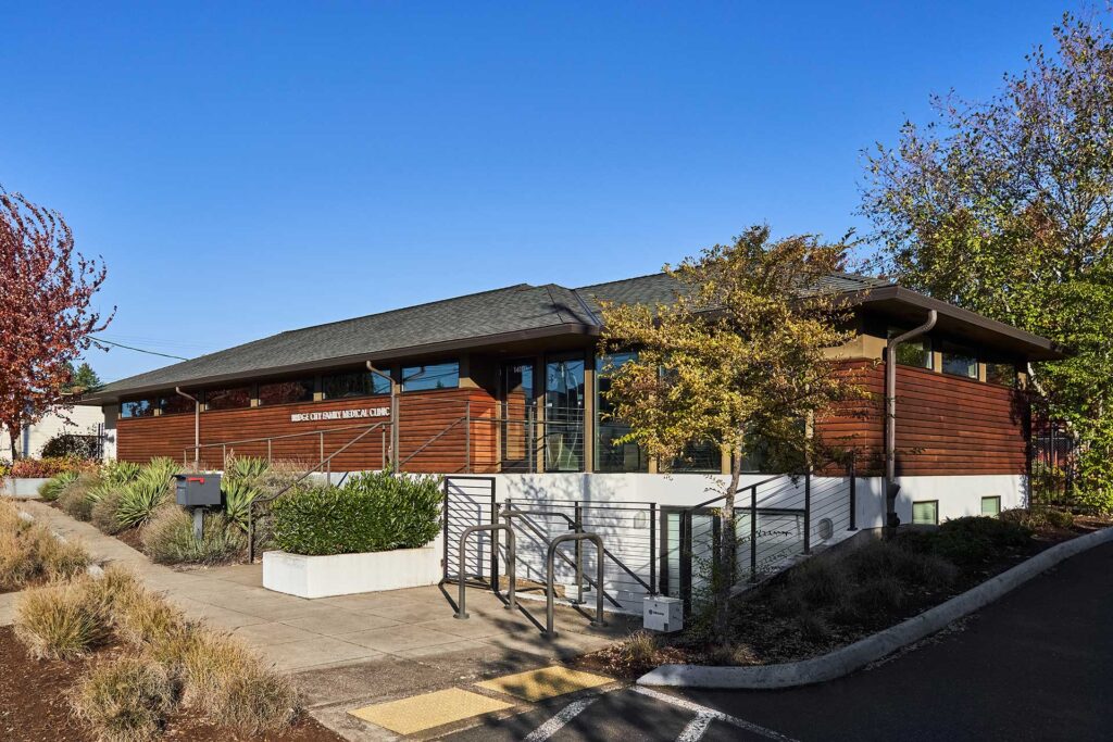 Medical clinic design after renovations.