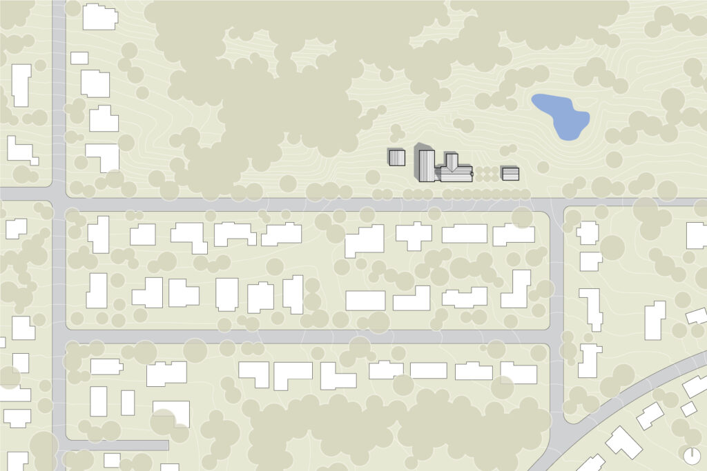 Vicinity plan showing the property.