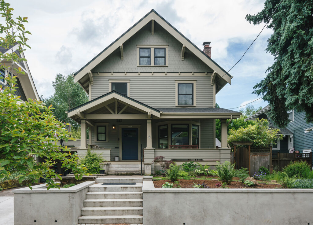 Laurelhurst Craftsman was built by Hamish Murray Construction through the FIR program.