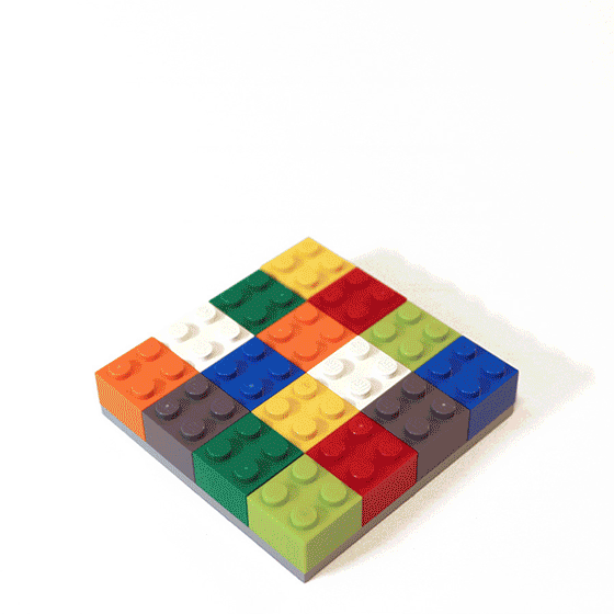 GIF diagram of FAR using Lego's